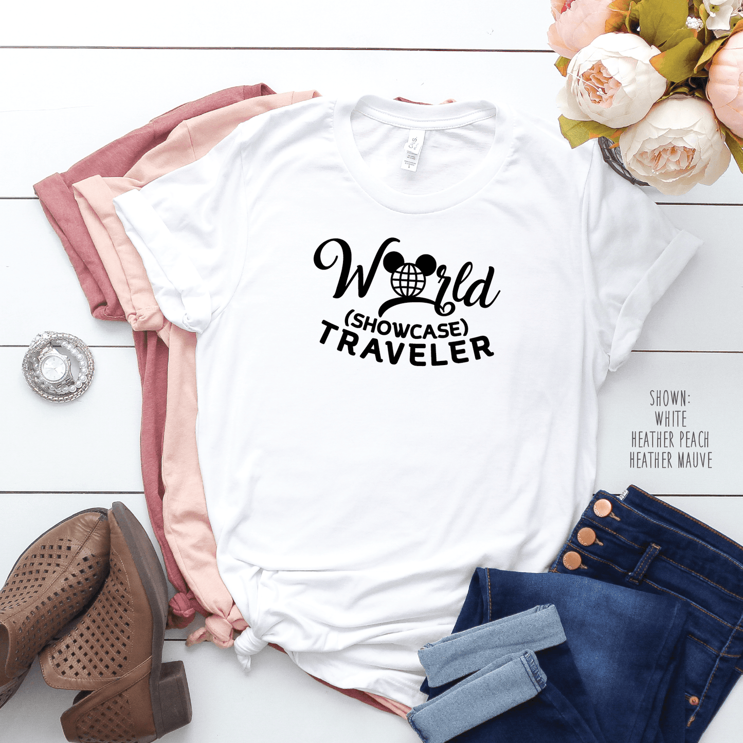 World (Showcase)Traveler - Unisex Disney Shirt