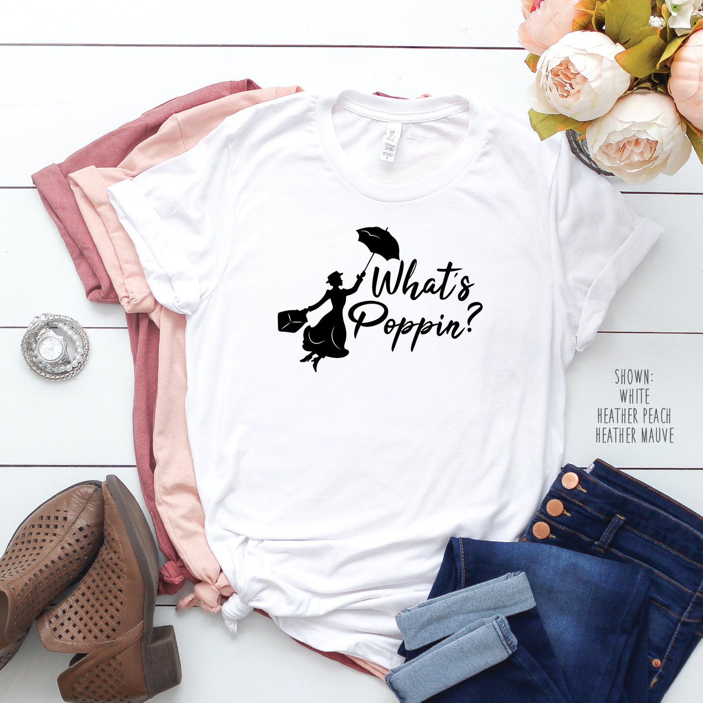 What's Poppin? (Mary Poppins) - Unisex Disney Shirt