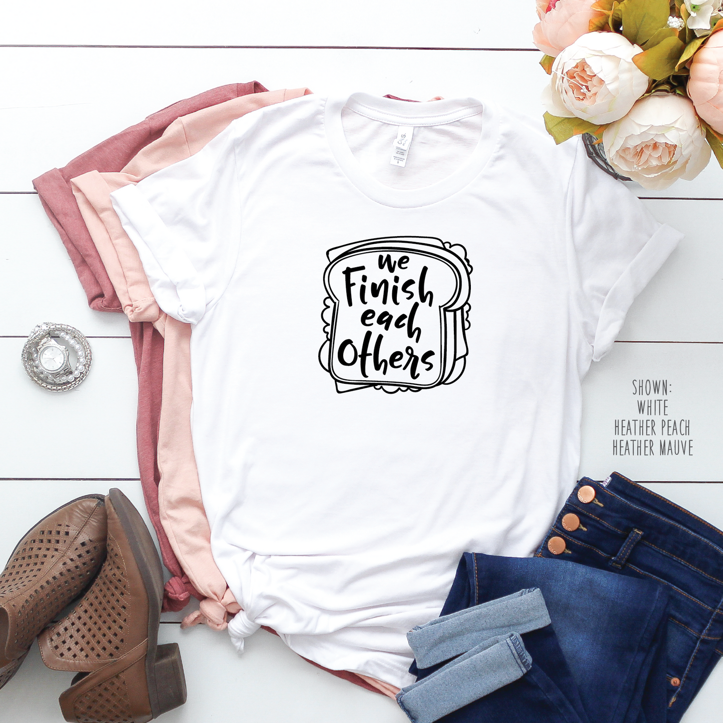 We Finish Each Others (Sandwiches) - Unisex Disney Frozen Shirt