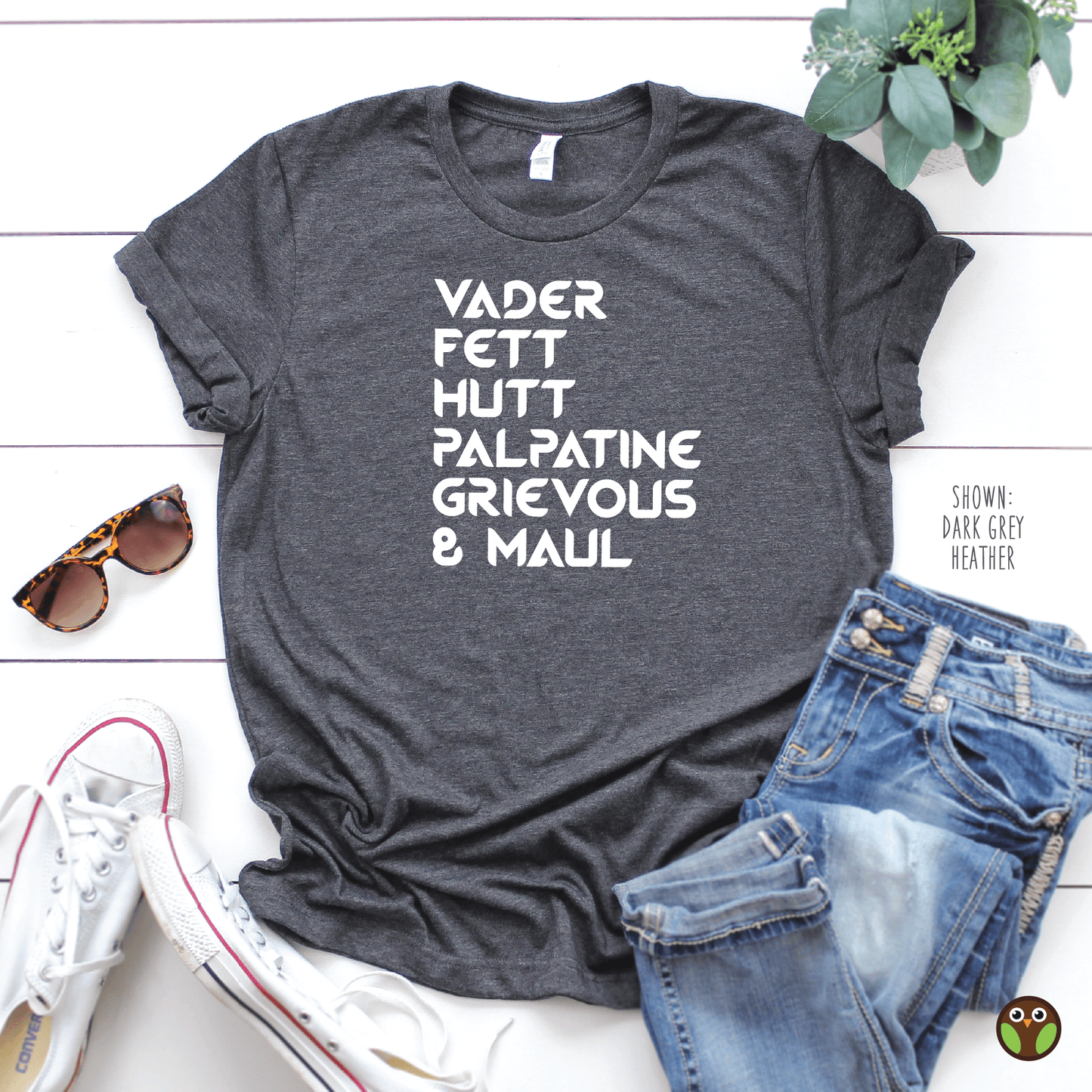Vader. Hutt. Palpatine. Grievous. Maul. - Unisex Shirt