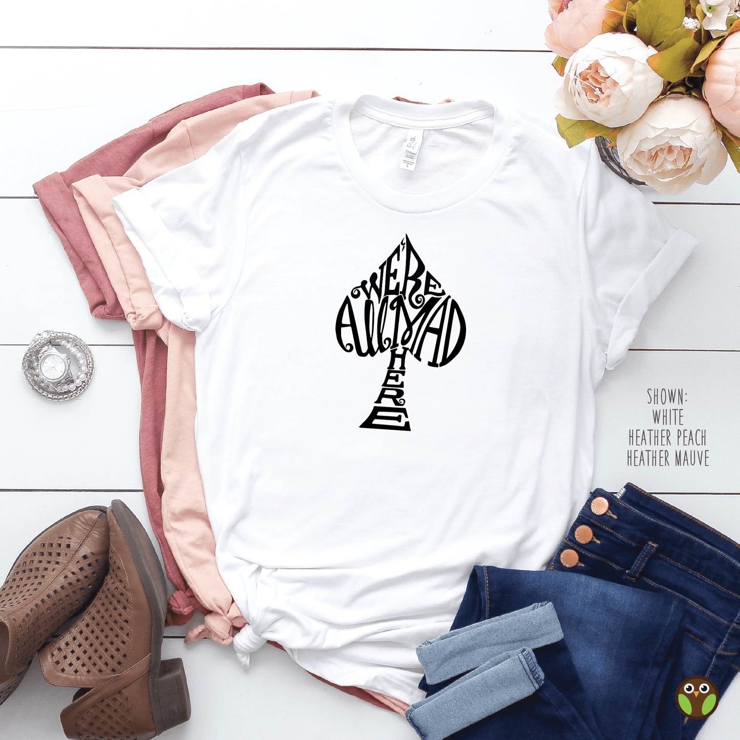 We're All Mad Here - Unisex Disney Shirt