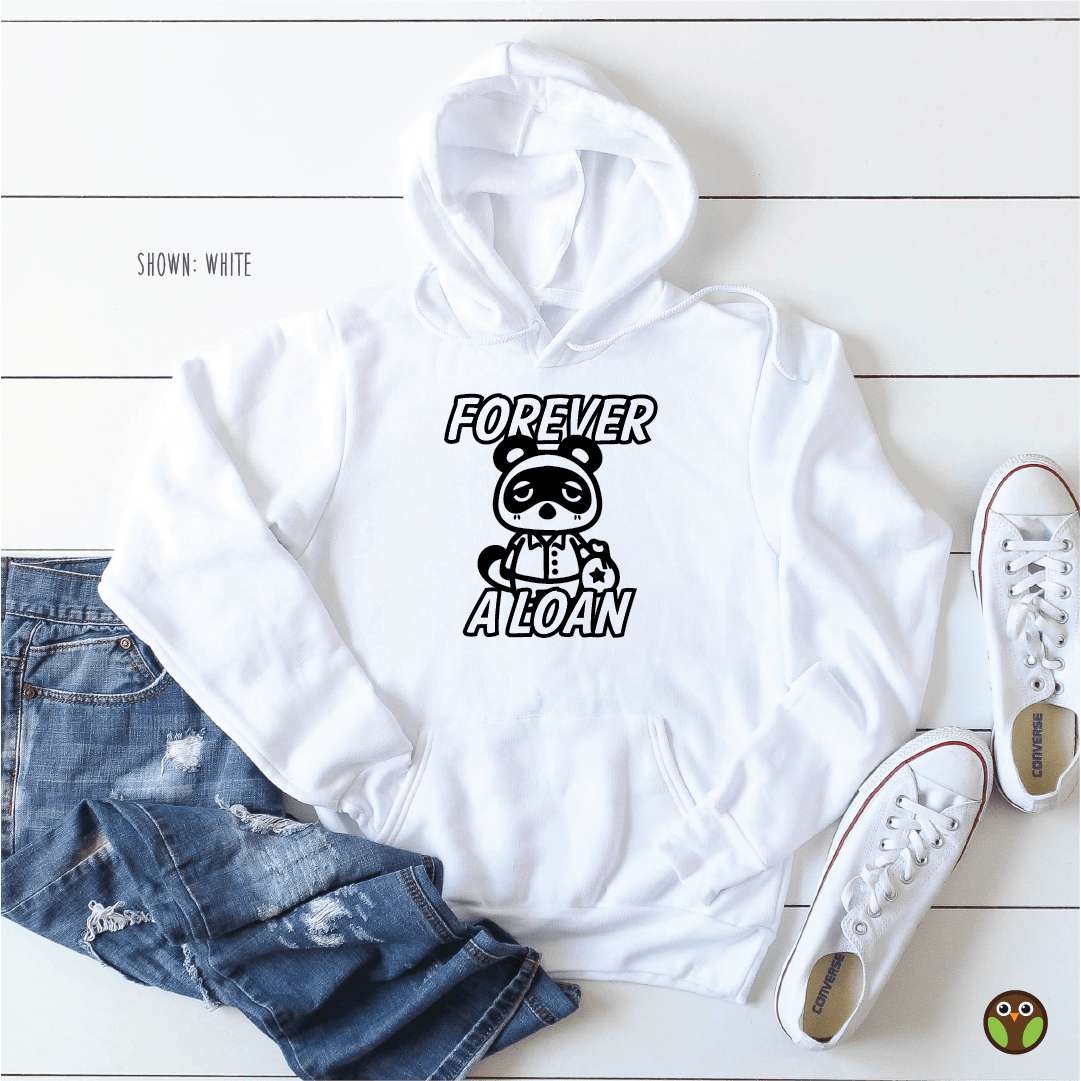 Forever A Loan - Unisex Animal Crossing Pullover Hoodie