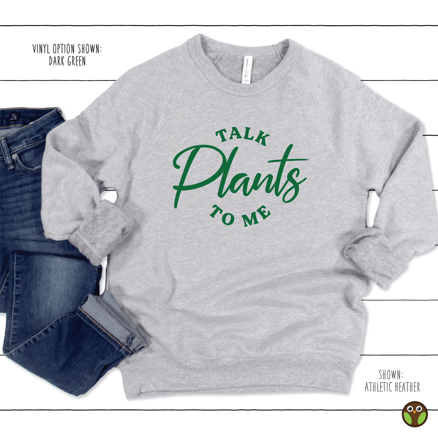 Talk Plants To Me - Unisex Pullover Sweatshirt