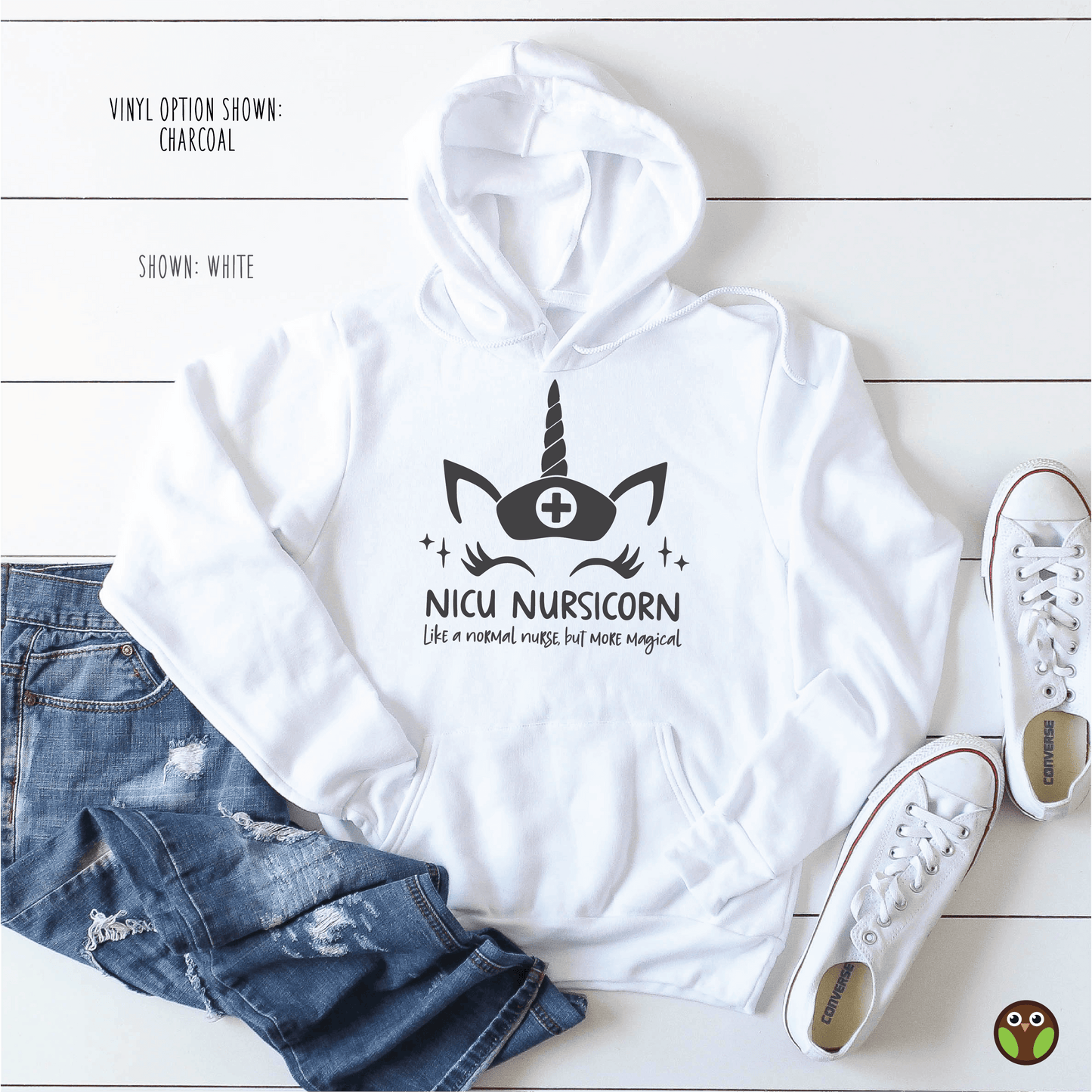 NICU Nursicorn - Unisex Nurse Pullover Hoodie