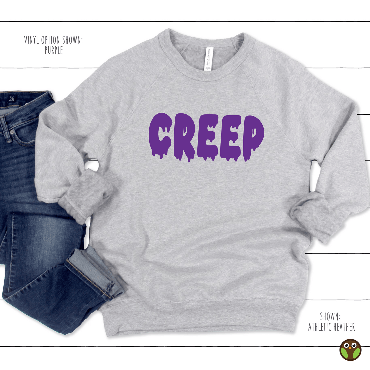 Creep - Unisex Halloween Pullover Sweatshirt