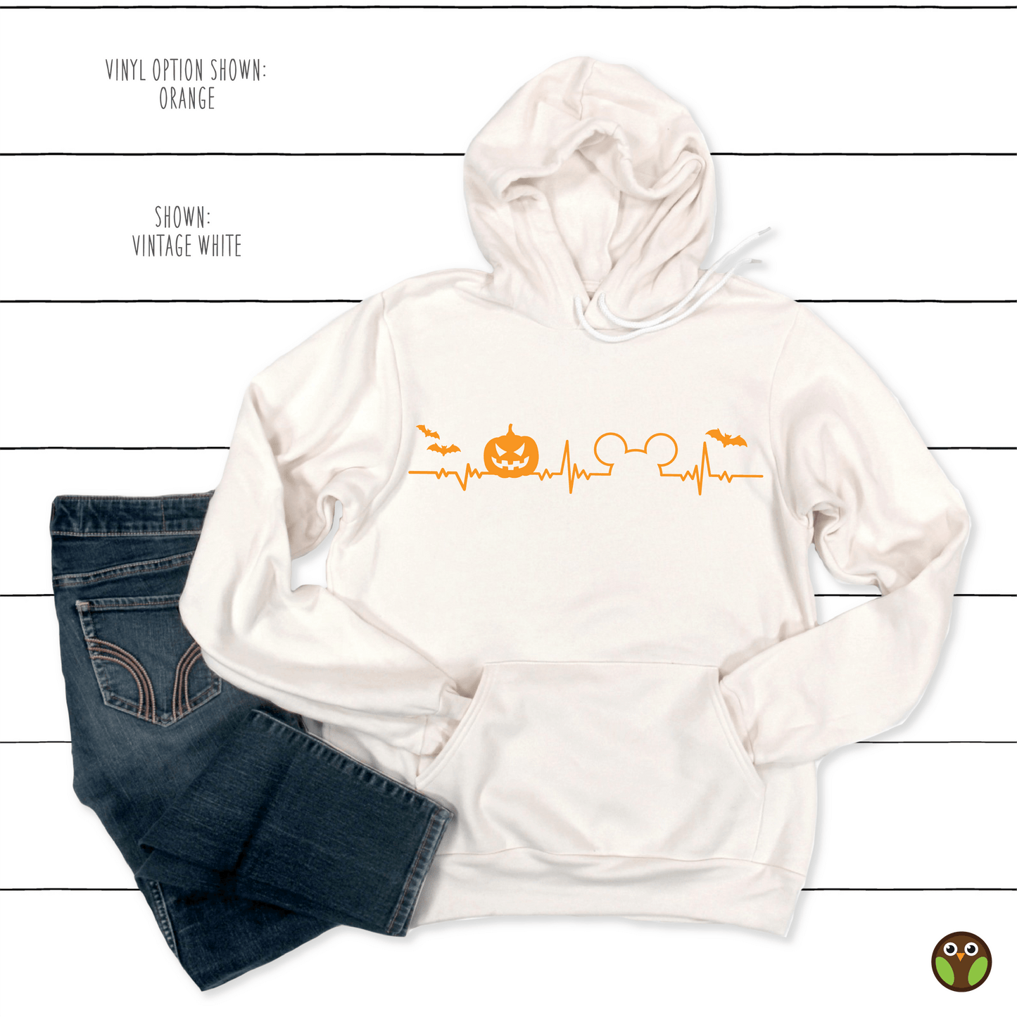 Disney Halloween Heartbeat - Unisex Halloween Pullover Hoodie