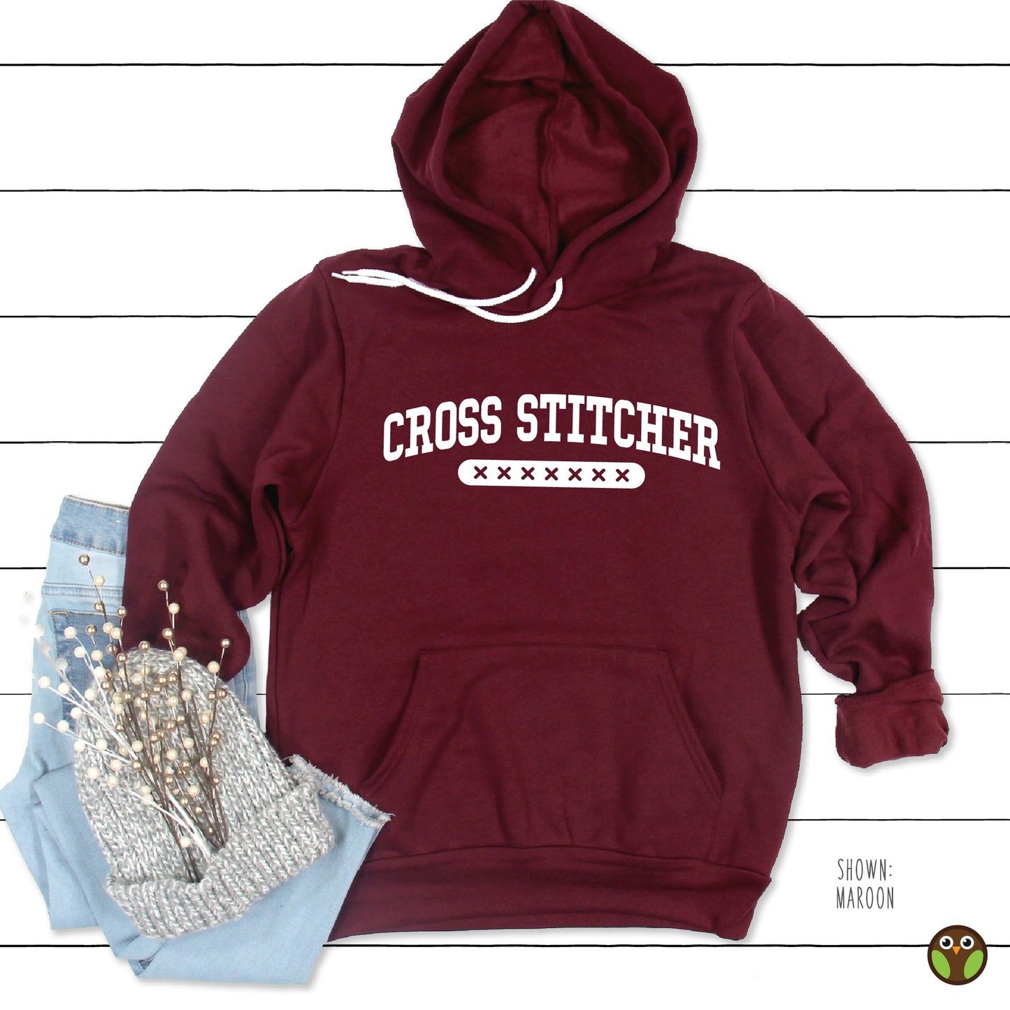 Cross Stitcher - Unisex Fleece Hoodie