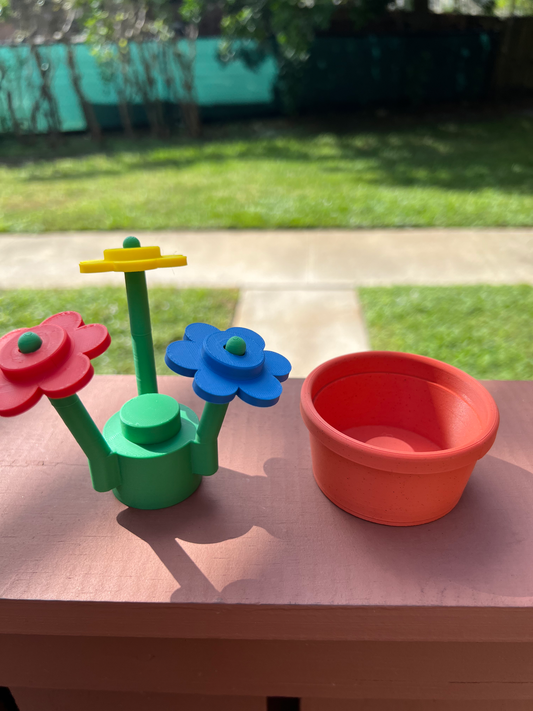 Brick Inspired Novelty Flowers