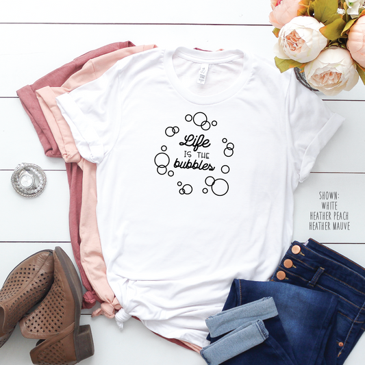 Life Is The Bubbles - Unisex Disney Shirt