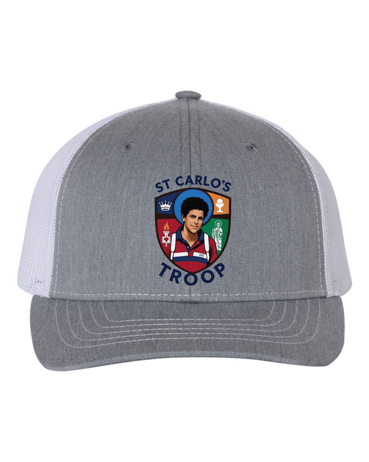 St. Carlo's Troop - Youth Trucker Snapback Cap (Youth)