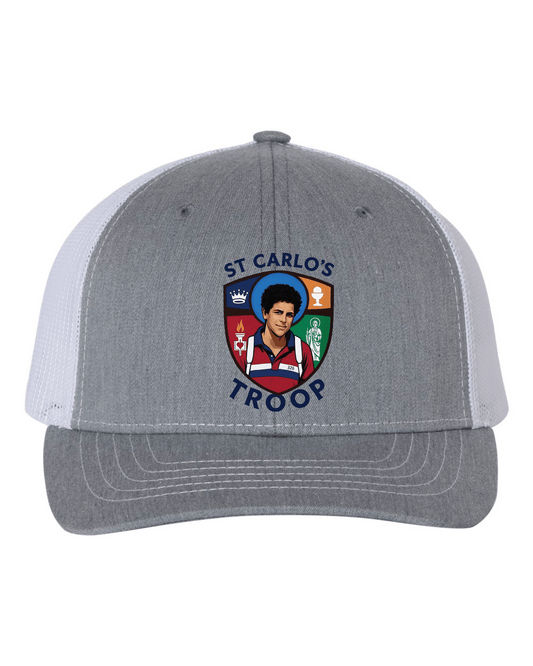 St. Carlo's Troop - Youth Trucker Snapback Cap (Youth)