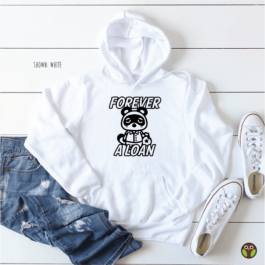 Forever A Loan - Unisex Animal Crossing Pullover Hoodie