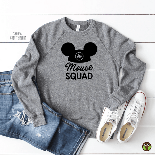 Mouse Squad - Unisex Disney Pullover Sweatshirt