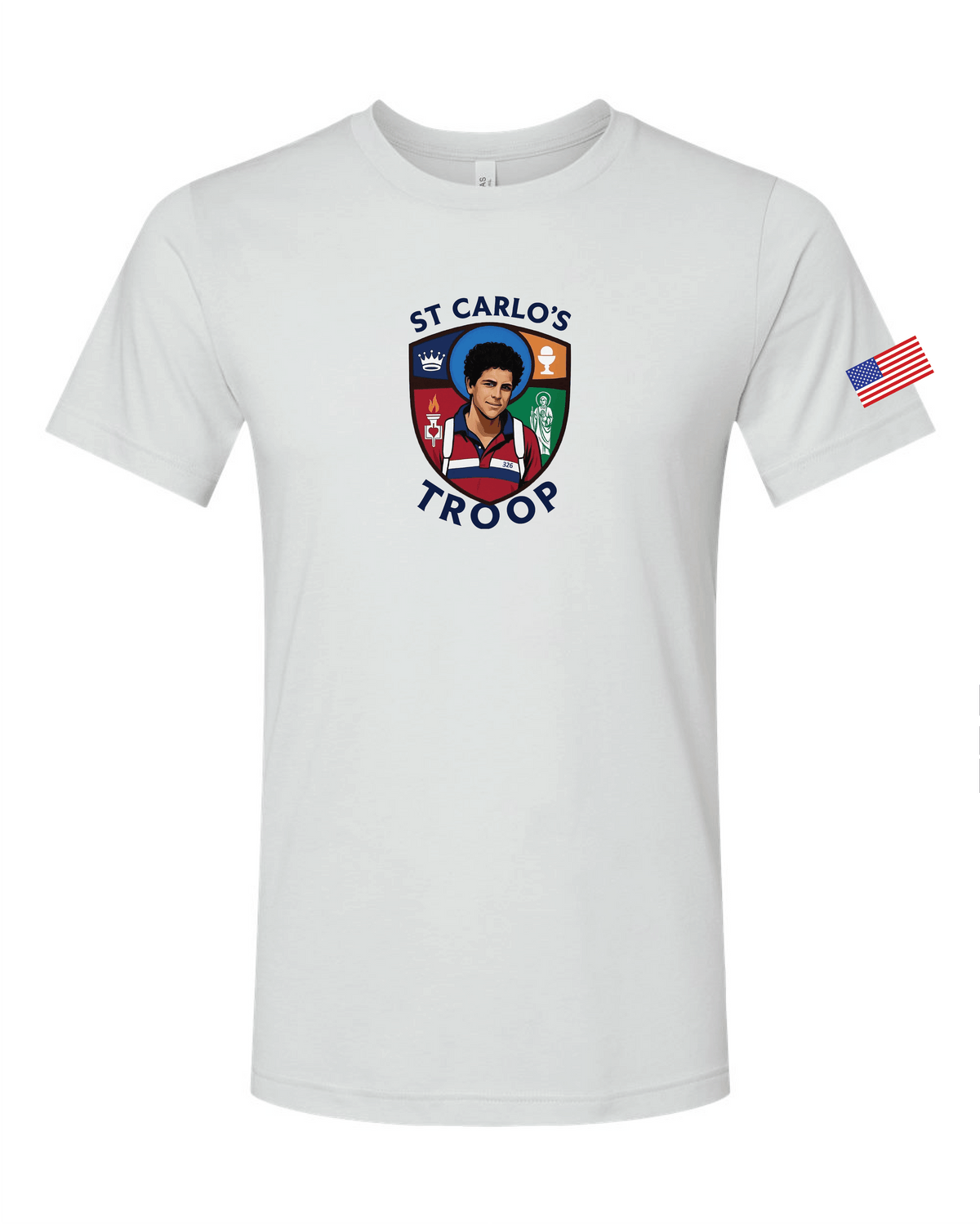 St. Carlo's Troop - Unisex Jersey Tee
