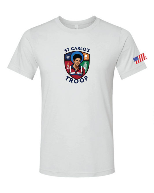 St. Carlo's Troop - Unisex Jersey Tee