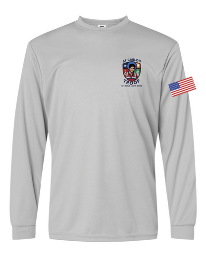 St. Carlo's Troop - Unisex Performance Long Sleeve T-Shirt (Adult & Youth)