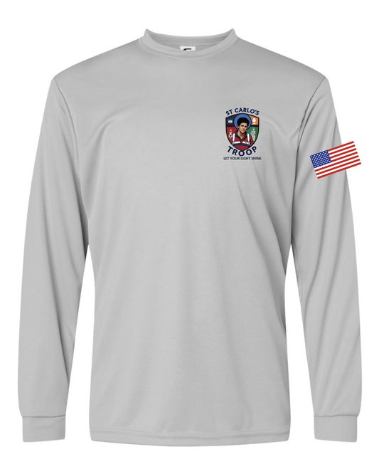 St. Carlo's Troop - Unisex Performance Long Sleeve T-Shirt (Adult & Youth)