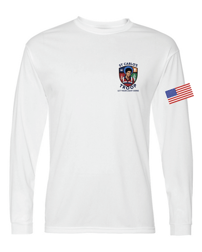 St. Carlo's Troop - Unisex Performance Long Sleeve T-Shirt (Adult & Youth)
