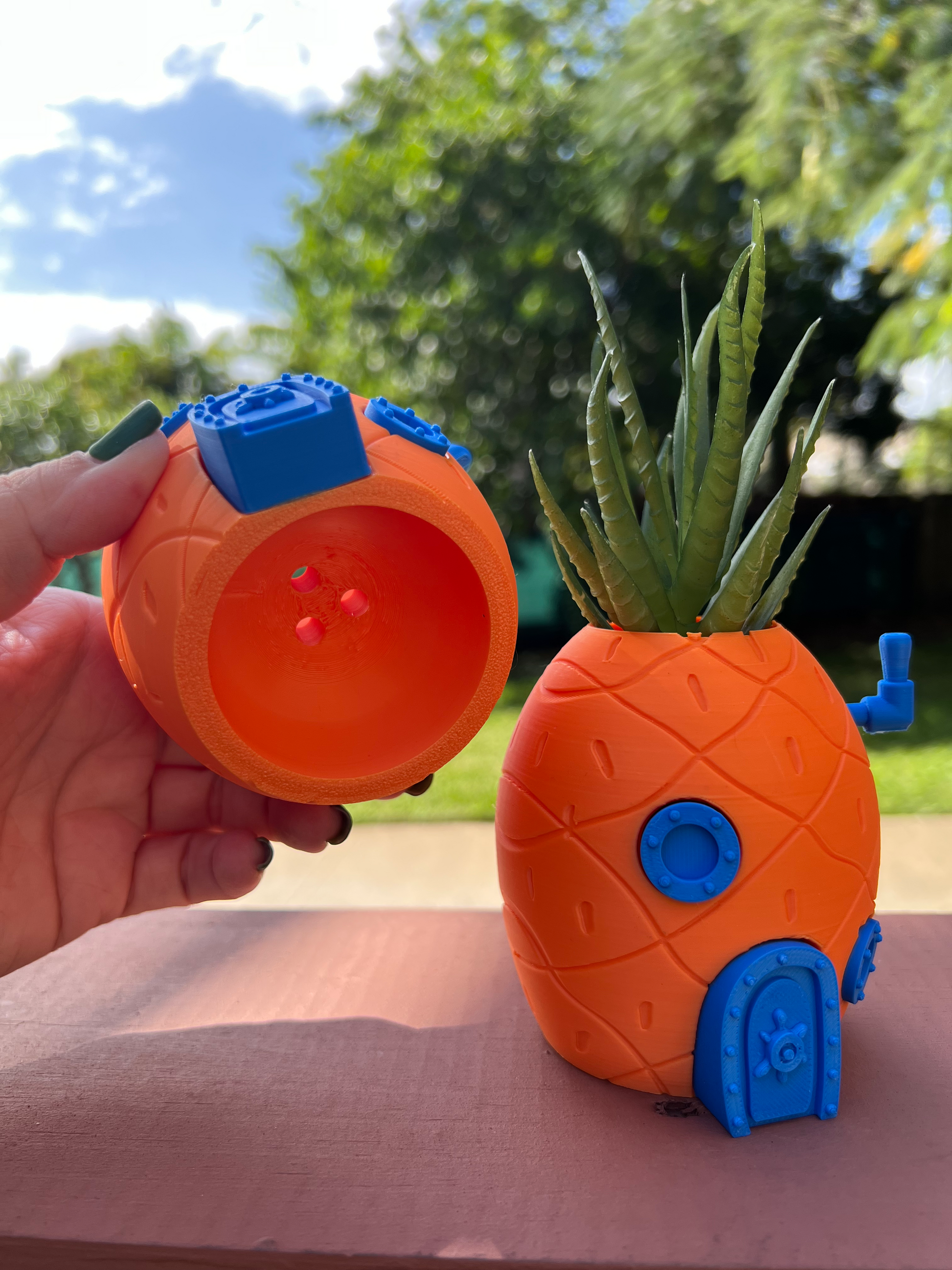 avon pineapple planter Pineapple Under The Sea Planter – UpOwlNight