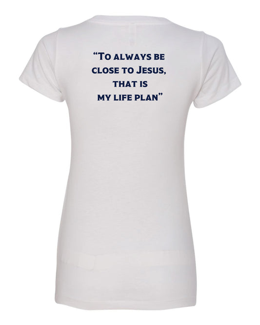 St. Carlo's Troop - Women's Ideal V-Neck Tee