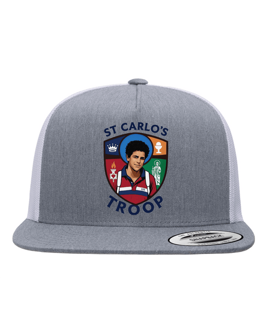 St. Carlo's Troop - Classic Five-Panel Trucker Cap (Adult)